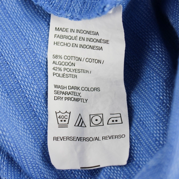 Van Heusen Blue Polo Shirt Men's Size XXL