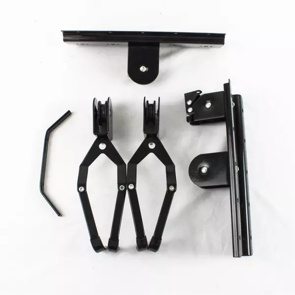 Bike Lift Bicycle Storage System Pulleys Rope Garage Ceiling Wall Holder