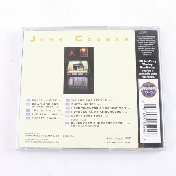 John Mellencamp The Lonesome Jubilee CD Album Rock Classic 