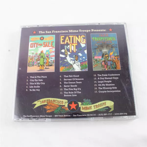 San Francisco Mime Troupe Songs From 3 Shows CD
