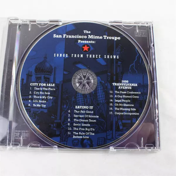 San Francisco Mime Troupe Songs From 3 Shows CD
