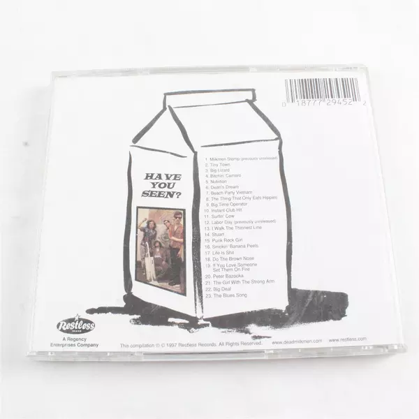 The Dead Milkmen Death Rides A Pale Cow Ultimate Collection CD 1997 Punk Rock