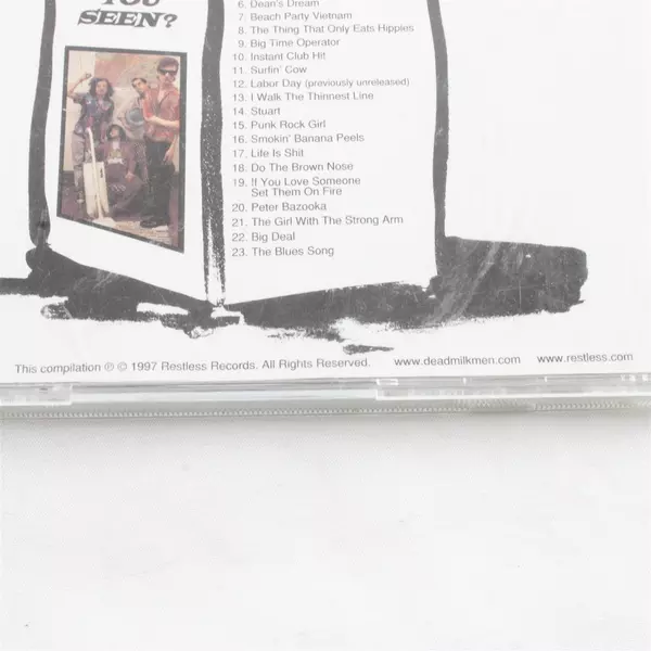 The Dead Milkmen Death Rides A Pale Cow Ultimate Collection CD 1997 Punk Rock