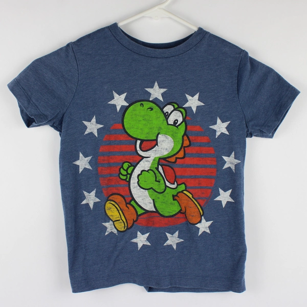 Old Navy Mario Bros. Yoshi Graphic Short-Sleeve T-Shirt Boys' Size XS (5)
