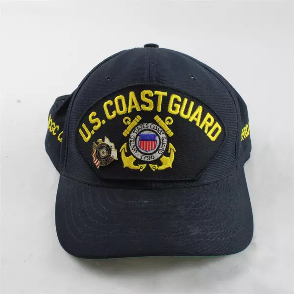 US Coast Guard Hat with Pin Noble Eagle Cap Military Uniform Cap