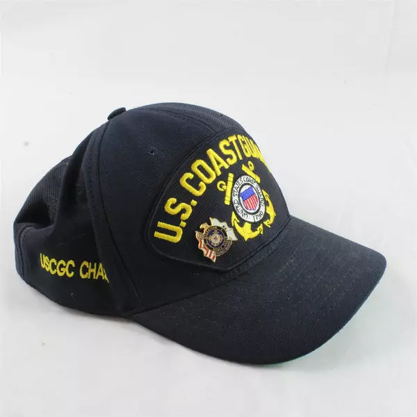 US Coast Guard Hat with Pin Noble Eagle Cap Military Uniform Cap