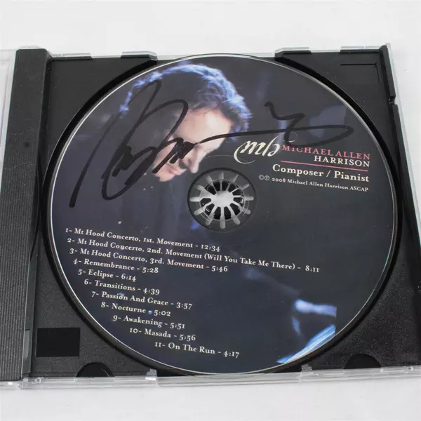 Composer/Pianist by Michael Allen Harrison 2008 Signed CD 