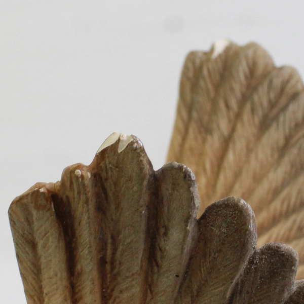 Unbranded Handmade Ceramic Griffin Holding an Orb Statue