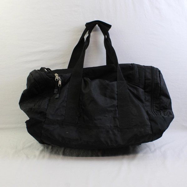 Starter Solid Black Color Sports Duffle Bag Men's Large