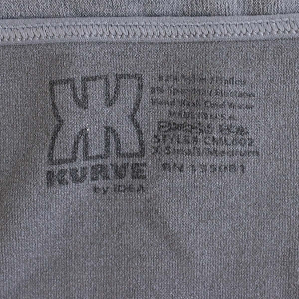 Lot of 2 Kurve by Idea Stretchy Spaghetti Strap Camis Women's XS Med Black Gray