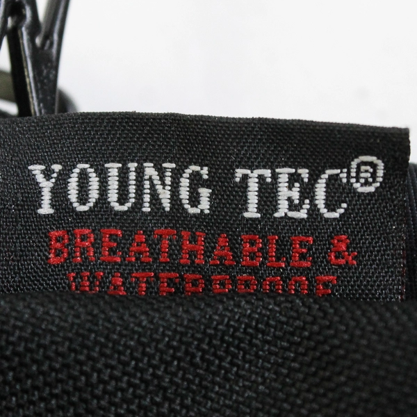 Helix Young Tec Breathable Waterproof Black Nylon Mittens Size Large