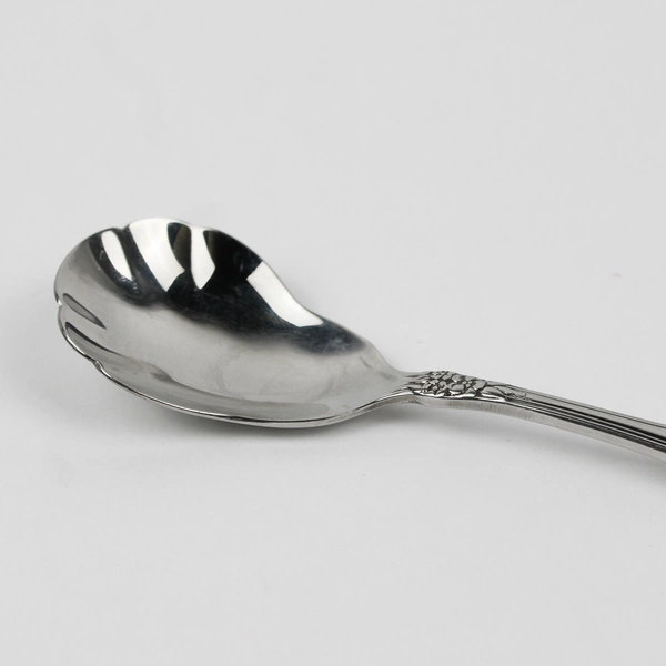 Set of 2 Oneida Wordsworth Stainless Steel Sugar Spoons