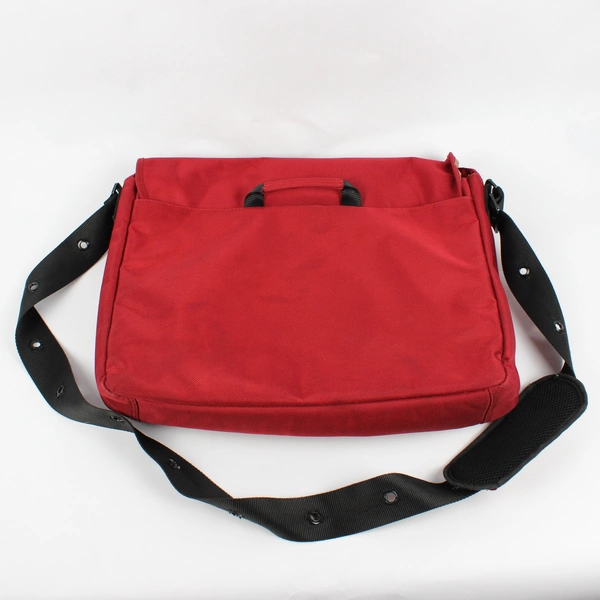 Laurex Red and Orange Floral Laptop Messenger Bag 17"