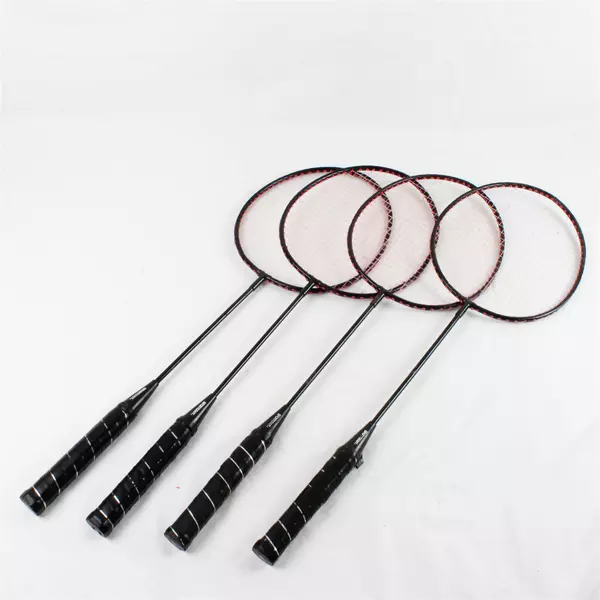 Lot of 4 Pre-Owned Badminton Rackets Lightweight Durable 27" Length