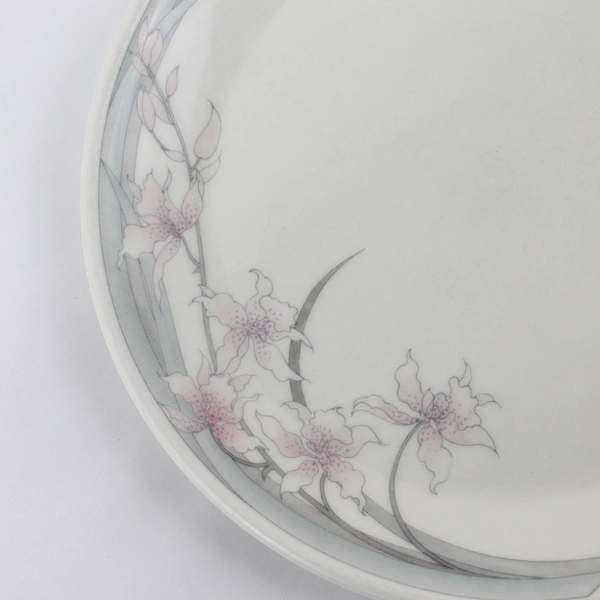 Set of 4 Royal Doulton Lambethware Salad Plates Fresh Flowers Mayfair 
