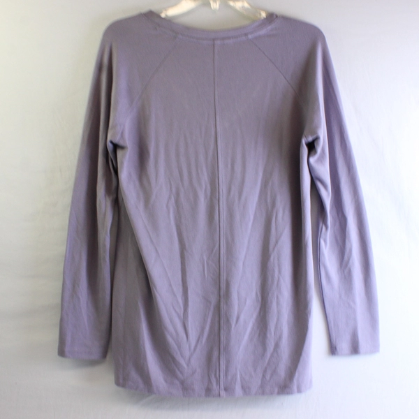 Banana Republic Lavender Purple Long-Sleeve V-Neck Knit Top Women's Size Small