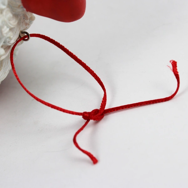 Dept 56 Roly Poly Santa Holding Lantern Christmas Ornament