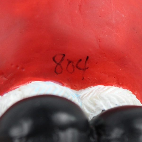 Dept 56 Roly Poly Santa Holding Lantern Christmas Ornament