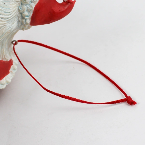 Dept 56 Roly Poly Santa Holding Teddy Bears Christmas Ornament