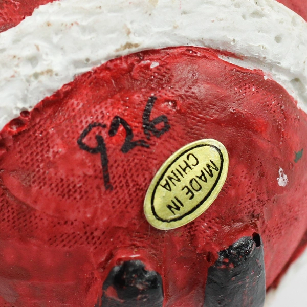 Roly Poly Santa Happy Holidays Resin Christmas Ornament