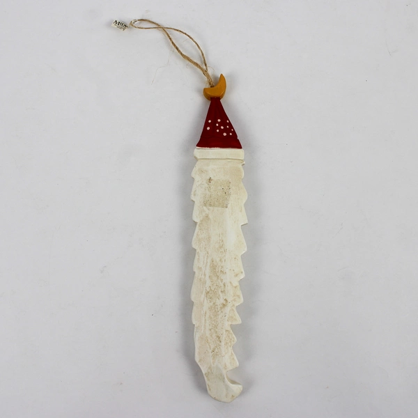 Midwest of Cannon Falls Pencil Santa Face Ornament 8"
