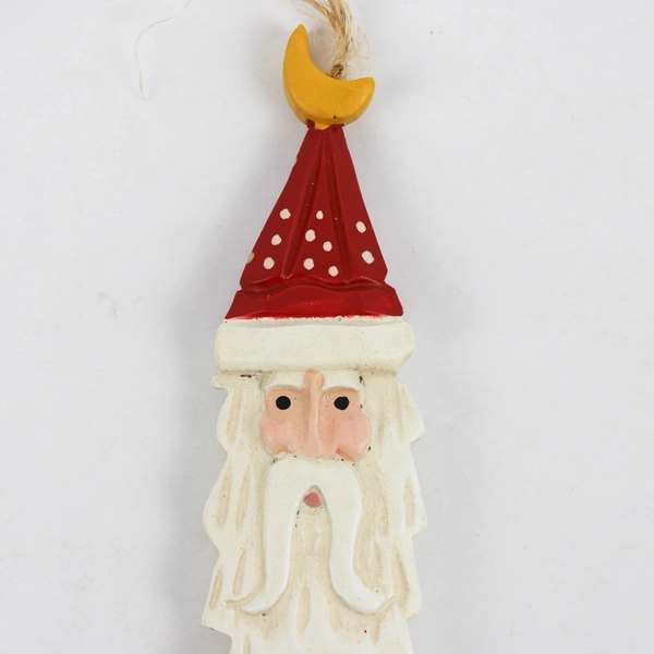 Midwest of Cannon Falls Pencil Santa Face Ornament 8"