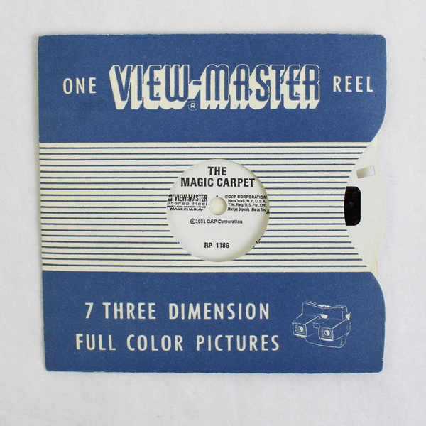 Vintage Sawyer’s View-Master Reel The Magic Carpet 1951 RP 1186