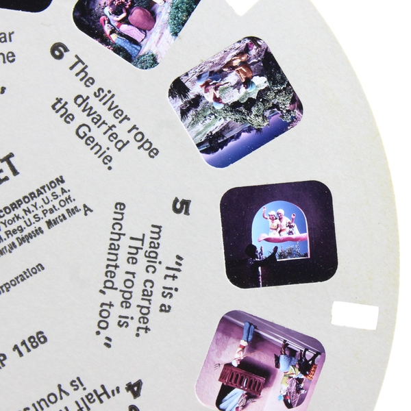 Vintage Sawyer’s View-Master Reel The Magic Carpet 1951 RP 1186