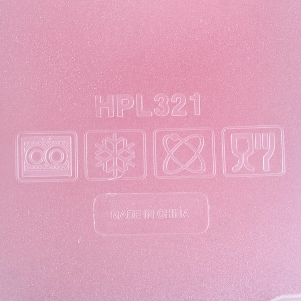 Lock & Lock 1.2 L Plastic Food Storage Container Red Lid