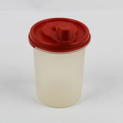 Tupperware Modular Mates Creamer 1606-8 with Red Lid 1291-4