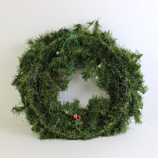 Decorative Nautical Seashell Artificial Christmas Wreath 20"