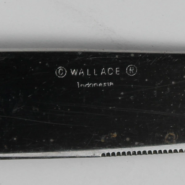 Lot Of 4 Wallace Silver Camden (Stainless) Flatware Dinner Knives 9.75" Long