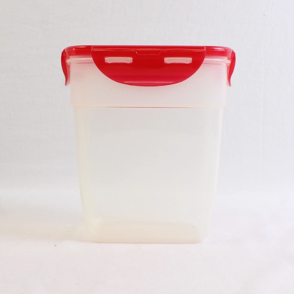 Lock & Lock 1.3 L Plastic Food Storage Container Red Lid