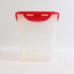 Lock & Lock 1.3 L Plastic Food Storage Container Red Lid