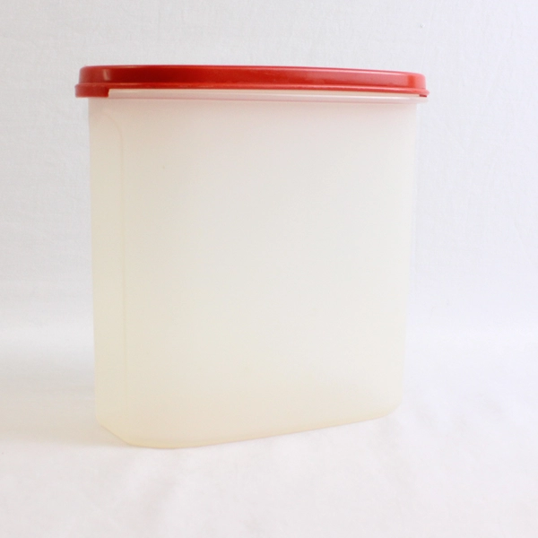 Tupperware 7 1/4 Cups Food Storage Container 1613-3 with Red Lid 1616-20