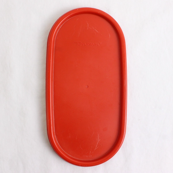 Tupperware 7 1/4 Cups Food Storage Container 1613-3 with Red Lid 1616-20