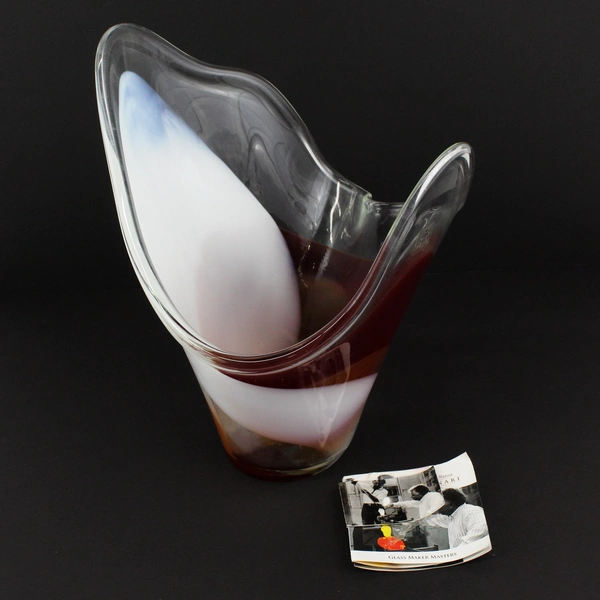 São Marcos Cristais Molinari Design Brazilian Hand Blown Art Glass  