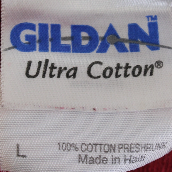Gildan Victoria Canada Red Cotton T-Shirt Men's Size Large