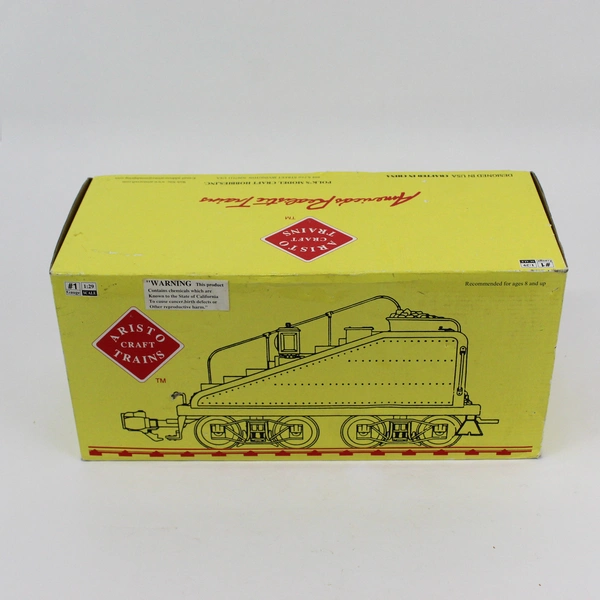 Aristo-Craft #1 Gauge North Pole & Snow Flake Railroad Slopeback Tender w/ Sound