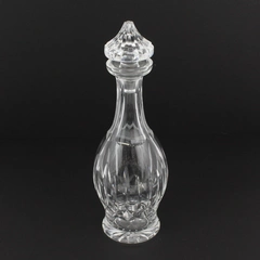 Waterford Crystal Kildare Decanter with Stopper & Uncut Base 13.25 Inch
