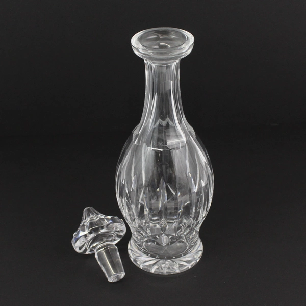 Waterford Crystal Kildare Decanter with Stopper & Uncut Base 13.25 Inch