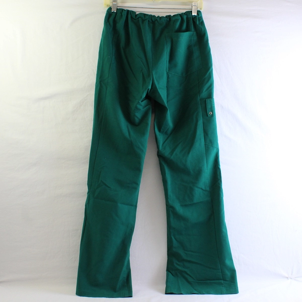 Dickies Women's XS Green Straight Leg Scrub Pants w/ Drawstring Waist