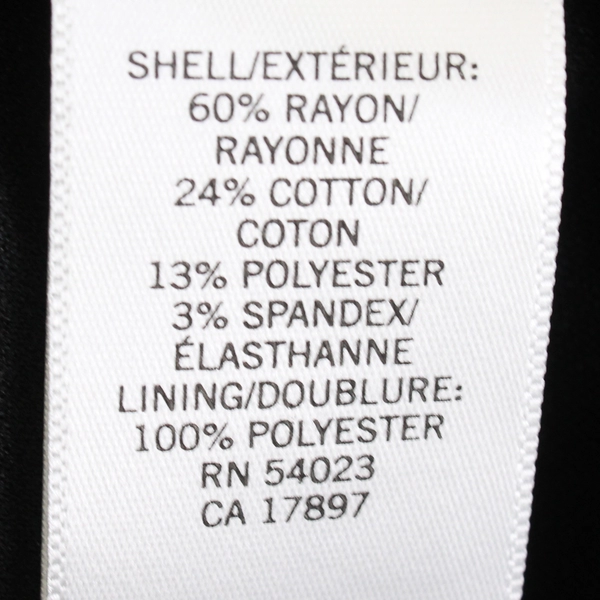 Banana Republic Black and White Striped Shift Dress Women's Size Petite Medium