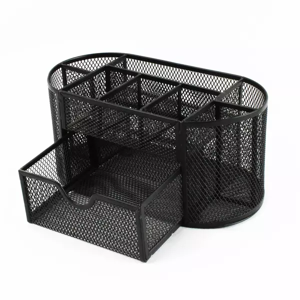 SUPEASY Mesh Desk Organizer, Desk Accessories & Workspace Organizers with Drawer