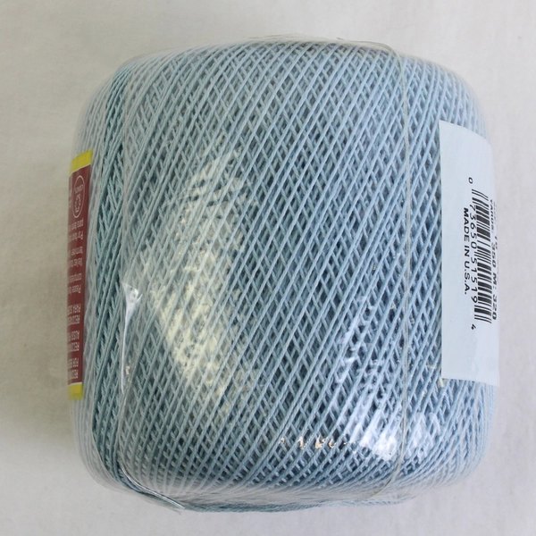 Lot of 3 South Maid Cotton Crochet Thread White Yellow Blue