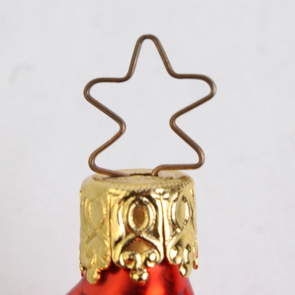 Vintage Igne Glas Blown Glass Turkey Fall Thanksgiving Ornament 3.5"