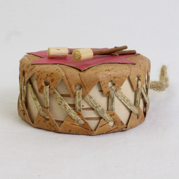 Set of 5 North American Tribal-Themed Thanksgiving Christmas Holiday Ornaments