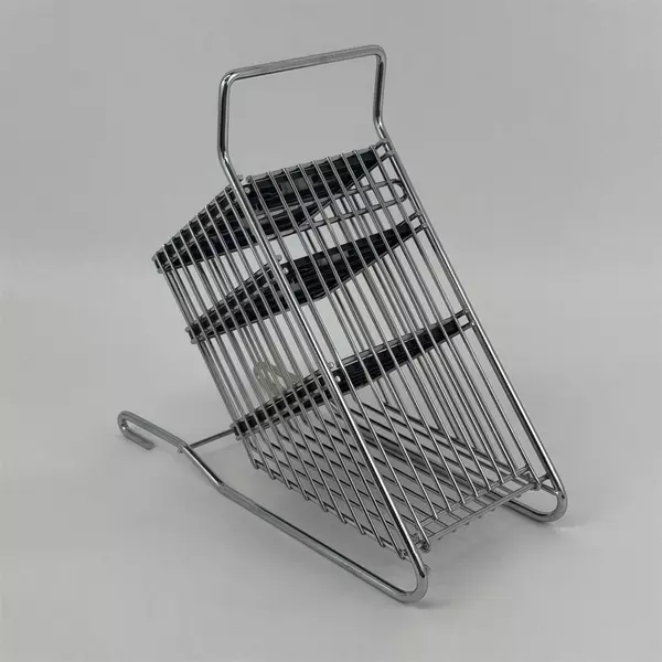 Messermeister 9-Slot Stainless And Plastic Knife Block