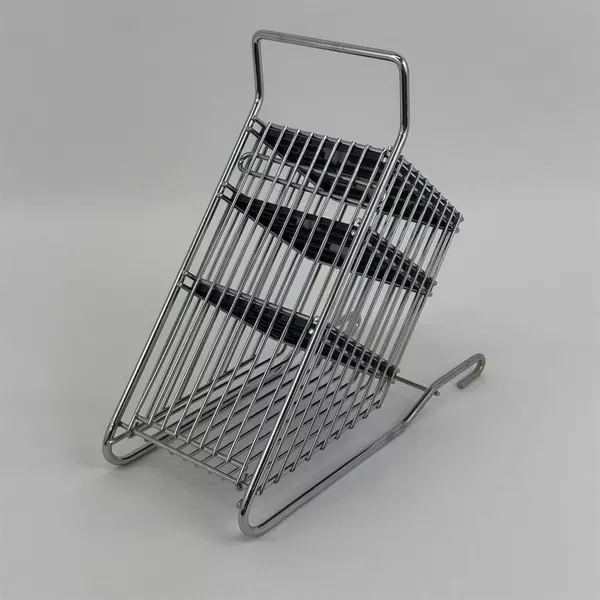 Messermeister 9-Slot Stainless And Plastic Knife Block