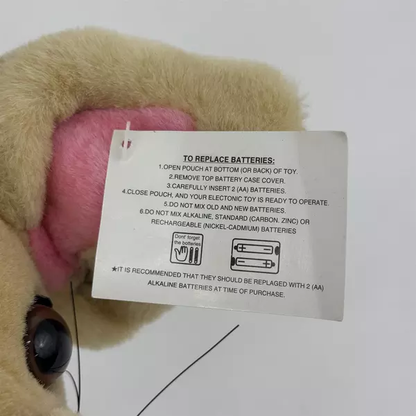 11" Goffa Int'l Christmas Chihuahua Plush Musical Plays Jingle Bells Works